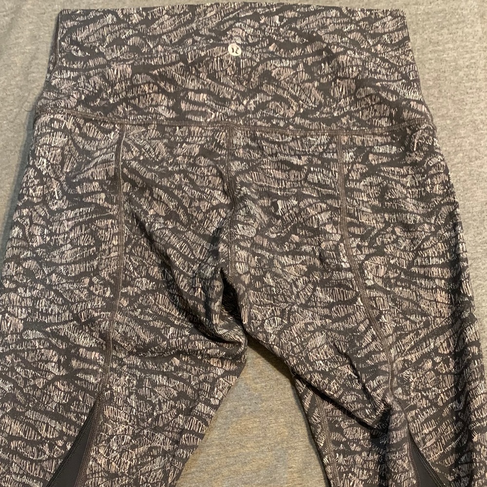 Lululemon Wunder Under Crop High Rise Roll down
